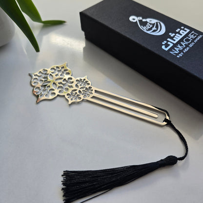 Marque-page en cuivre design oriental